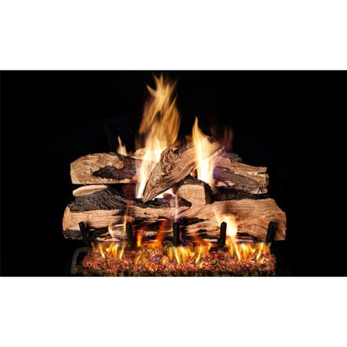 Real Fyre - 36" Split Oak Designer Plus Gas See-Thru Logs-United Backyard