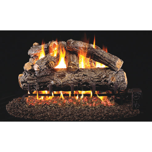 Real Fyre - Designer Series 42" Rustic Oak Designer Vented Gas Logs-United Backyard