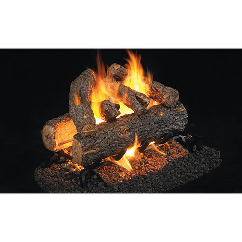 Real Fyre - Designer Series 48" Golden Oak Designer Plus See-Thru Vented Gas Logs-United Backyard