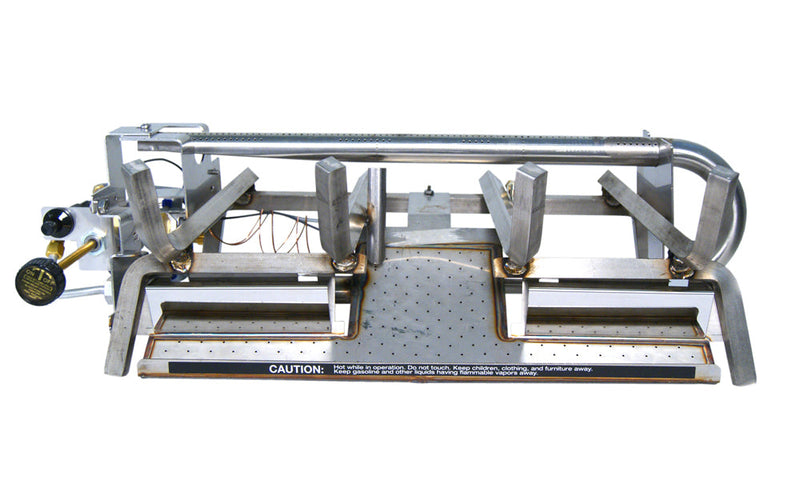 Real Fyre - Vent-Free Manual Valve Burner with Standing Pilot and Variable Remote Control, 16x18" - Natural Gas-United Backyard