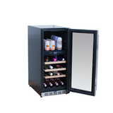 Summerset - 15" Outdoor Rated Dual Zone Wine Cooler-United Backyard