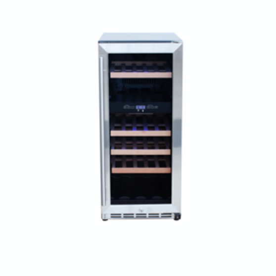 Summerset - 15" Outdoor Rated Dual Zone Wine Cooler-United Backyard