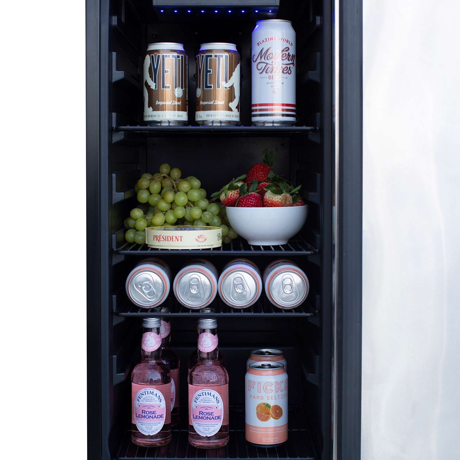 Summerset - 15" Outdoor Rated Fridge w/Stainless Door-United Backyard