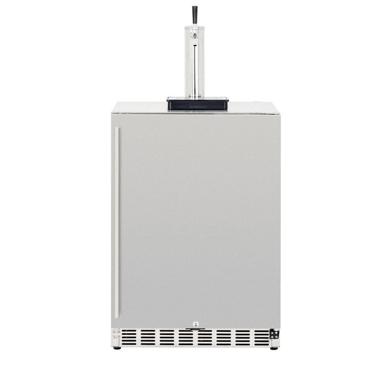 Summerset 24" 6.6 Cu. Ft. Deluxe Outdoor Rated Kegerator - No Tap-United Backyard