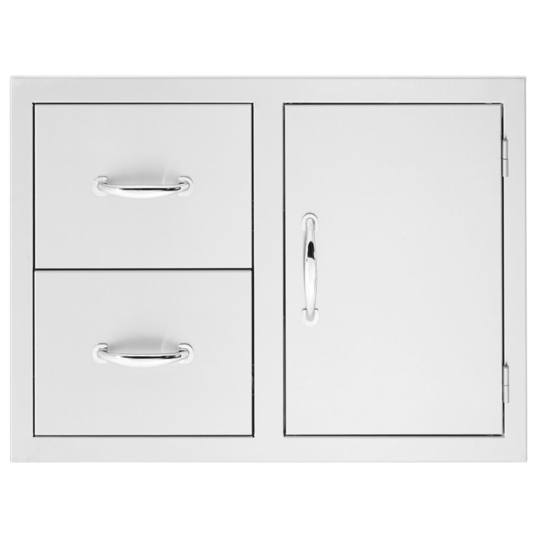 Summerset - 30" Stainless Steel 2-Drawer & Access Door Combo-United Backyard