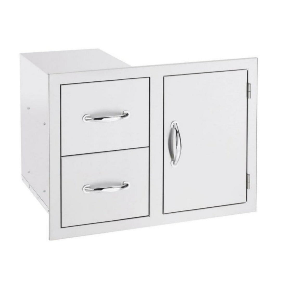 Summerset - 30" Stainless Steel 2-Drawer & Access Door Combo-United Backyard