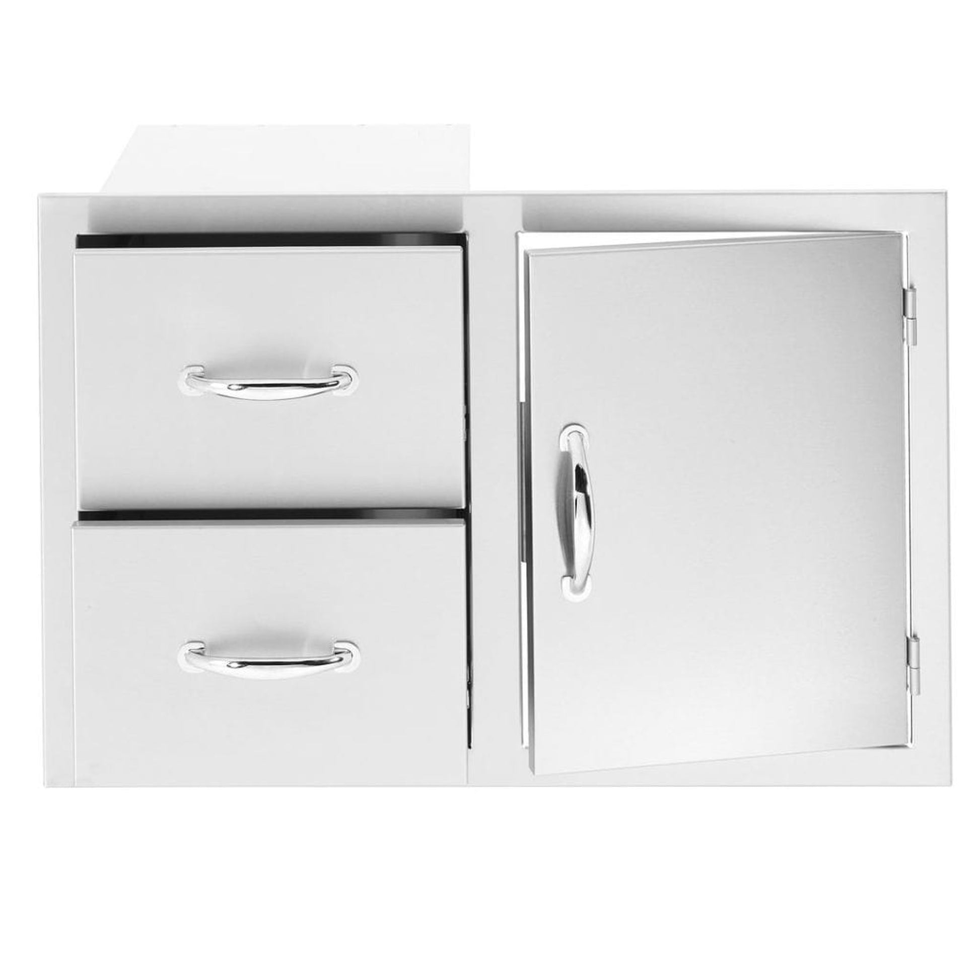 Summerset - 33" Stainless Steel Double/Triple Drawer & Access Door Combo-United Backyard