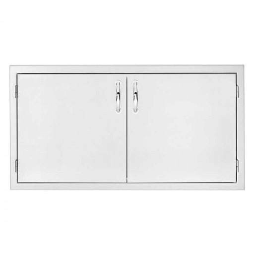 Summerset - 36" Stainless Steel 2-Drawer Dry Storage Pantry & Enclosed Cabinet Combo-United Backyard