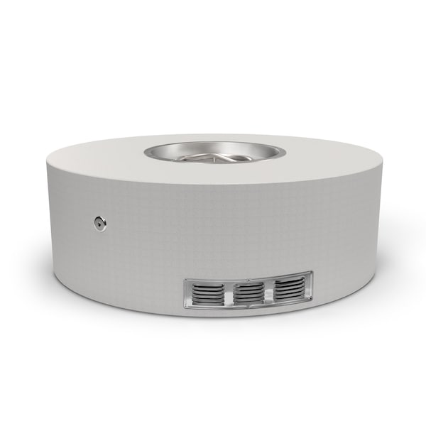 The Outdoor Plus - 48" Round Unity Fire Pit, Hardieboard & Steel Frame, Plug & Play Electronic Ignition - Liquid Propane-United Backyard